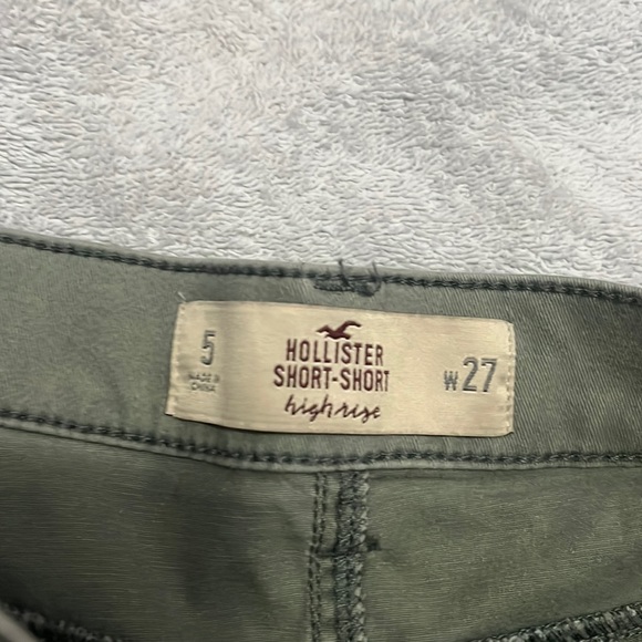 good condition hollister high waisted short shorts - Picture 2 of 4